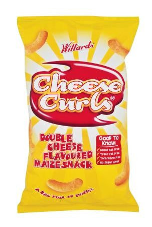 Willards Cheese Curls - 150g