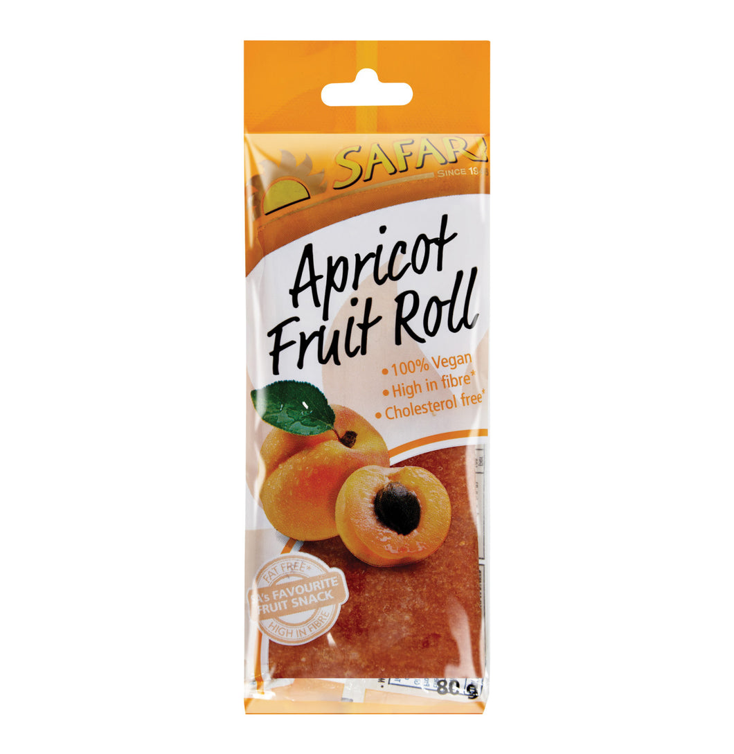 Safari Fruit Roll Apricot - 80g