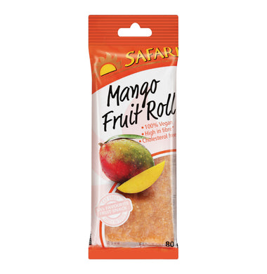 Safari Fruit Roll Mango  - 80g